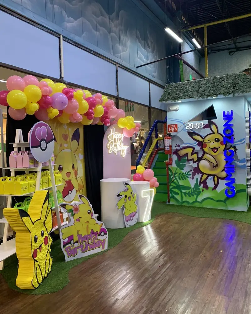 Cumpleaños de Pikachu